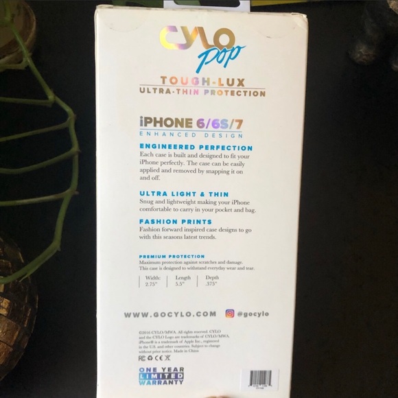 CYLO - Summer Lovin’ POP iPhone 6/6S/7 Swans Case - Picture 6 of 7